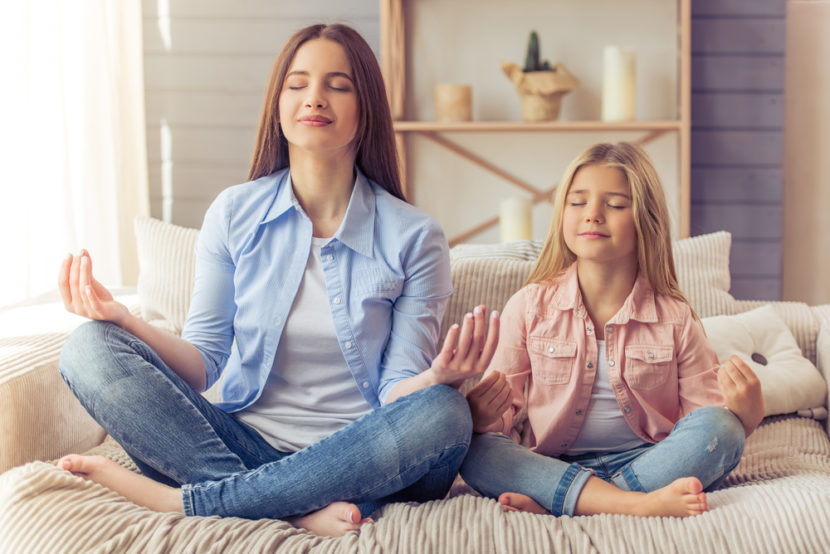 meditação para pais e filhos