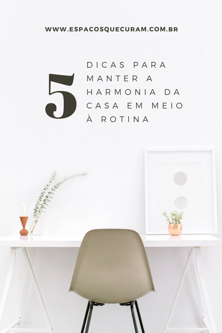 harmonização da casa